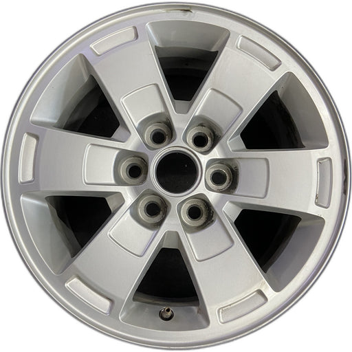 16" CANYON 15-17 16x7, aluminum Original OEM Wheel Rim - Front View