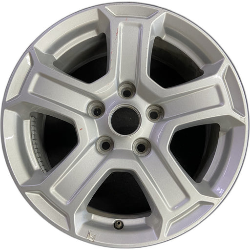 17" WRANGLER 18 VIN X , 17x7.5, , aluminum, straight spoke, w/recessed outer - Front View