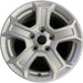 17" WRANGLER 18 VIN X , 17x7.5, , aluminum, straight spoke, w/recessed outer - Front View