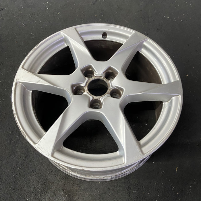 17" AUDI A4 09-11 17x7.5 , 6 spoke Original OEM Wheel Rim - Close-Up Detail