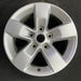 17" DODGE 1500 PICKUP 13-14 17x7 aluminum 5 spoke silver opt WFE Original OEM - Front View