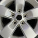 17" DODGE 1500 PICKUP 13-14 17x7 aluminum 5 spoke silver opt WFE Original OEM - Angle View