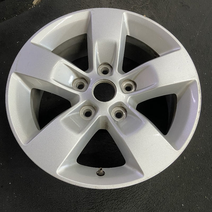 17" DODGE 1500 PICKUP 13-14 17x7 aluminum 5 spoke silver opt WFE Original OEM - View 7