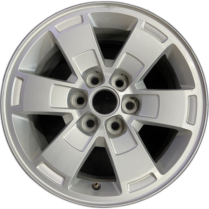 16" CANYON 15-17 16x7, aluminum Original OEM Wheel Rim - Front View