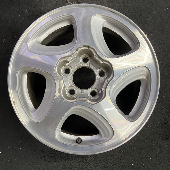 16" MONTE CARLO 00 16x6.5, aluminum, 5 slot Original OEM Wheel Rim - Angle View