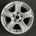 17" WRANGLER 18 VIN X , 17x7.5, , aluminum, straight spoke, w/recessed outer - Angle View