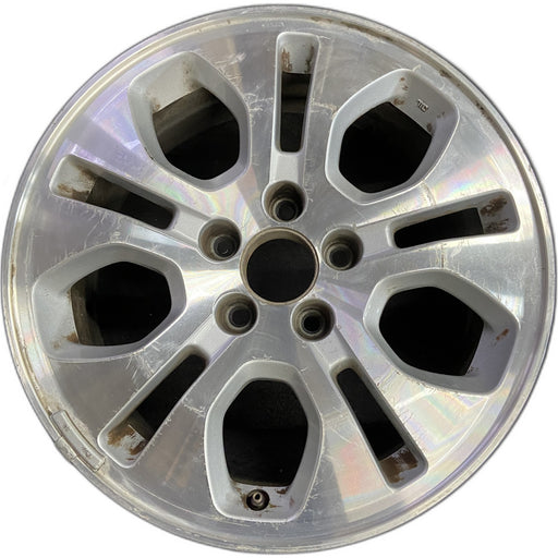 17" MDX 03 17x6.5 , 10 spoke Original OEM Wheel Rim - Front View