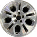 17" MDX 03 17x6.5 , 10 spoke Original OEM Wheel Rim - Front View