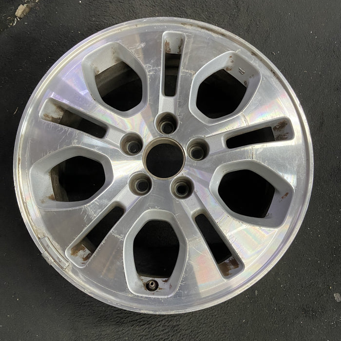 17" MDX 03 17x6.5 , 10 spoke Original OEM Wheel Rim - Angle View