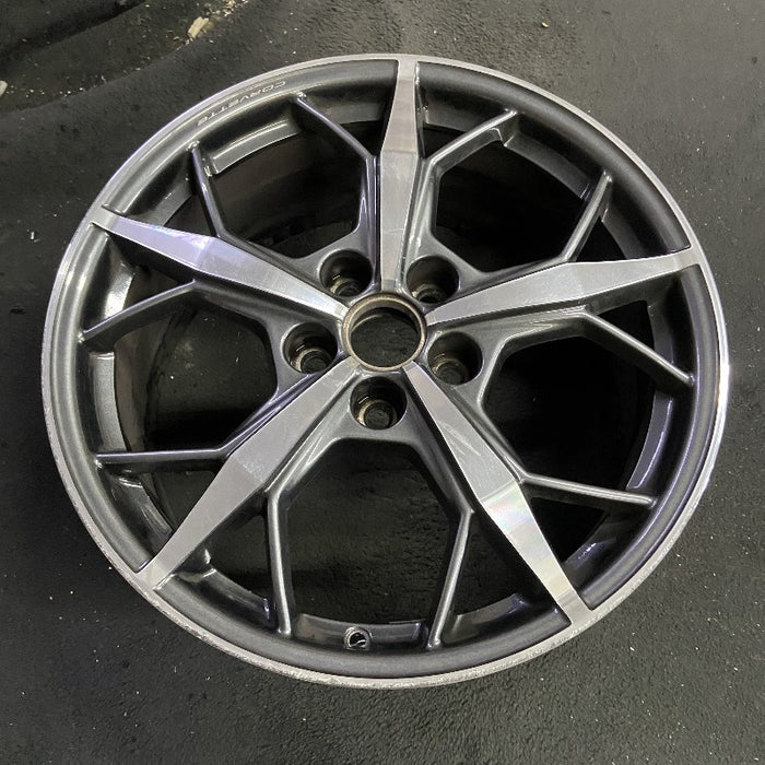 19" CORVETTE 20-22 frt 19x8.5 5 triple spoke gray opt Q8T Original OEM Wheel Rim - View 7
