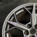 20" CORVETTE 20-22 rear 20x11 5 triple spoke gray opt Q8T Original OEM Wheel Rim - Side Profile