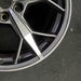 20" CORVETTE 20-22 rear 20x11 5 triple spoke gray opt Q8T Original OEM Wheel Rim - Back View