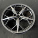 20" CORVETTE 20-22 rear, , 5 triple spoke, gray Original OEM Wheel Rim - Close-Up Detail