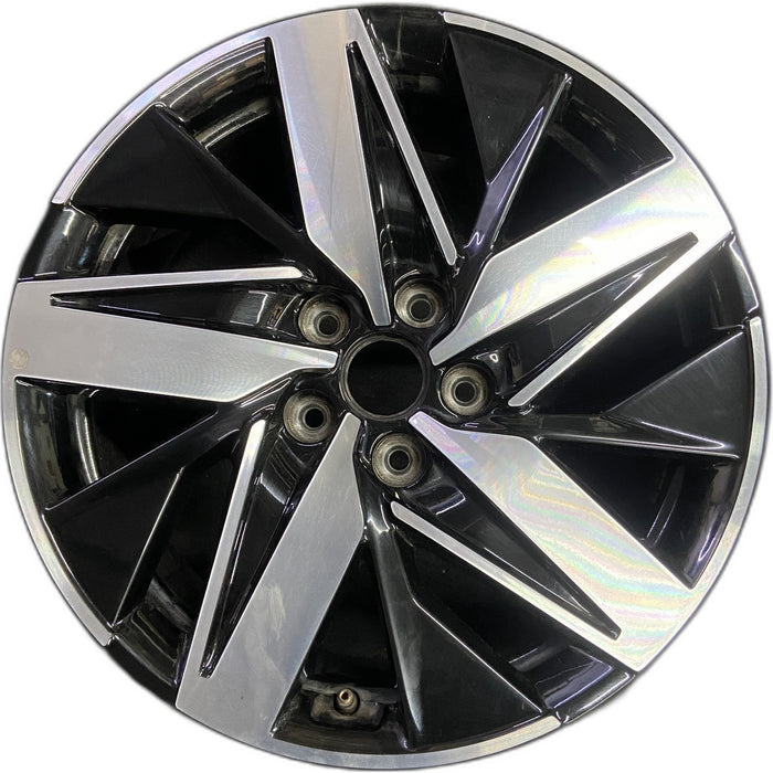 18" SORENTO 21-23 gasoline, 18x7.5 , 10 spoke Original OEM Wheel Rim - Front View