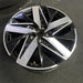 18" SORENTO 21-23 gasoline, 18x7.5 , 10 spoke Original OEM Wheel Rim - Side Profile