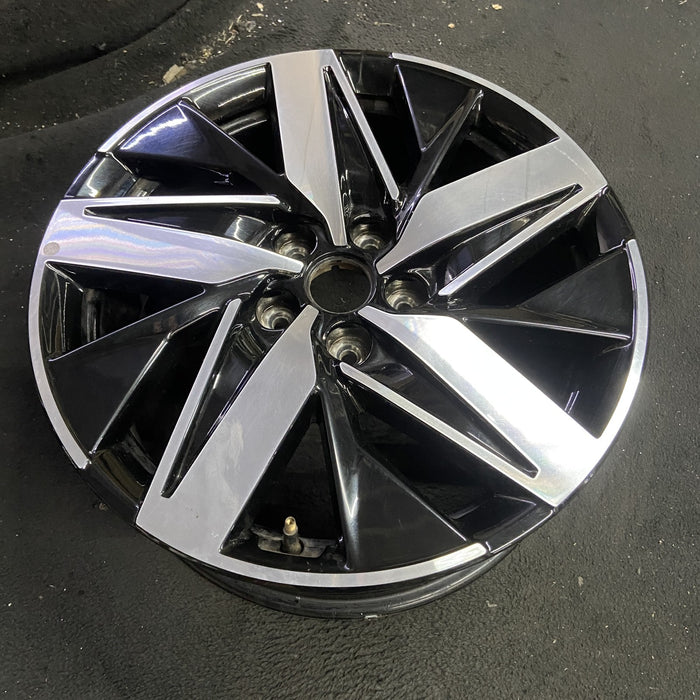 18" SORENTO 21-23 gasoline, 18x7.5 , 10 spoke Original OEM Wheel Rim - Side Profile