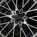 19" BMW M2 19-20 19x10 alloy 20 spoke silver spoke face Original OEM Wheel Rim - Angle View
