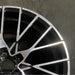 19" BMW M2 19-20 19x10 alloy 20 spoke silver spoke face Original OEM Wheel Rim - Close-Up Detail