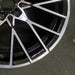 19" BMW M2 19-20 19x10 alloy 20 spoke silver spoke face Original OEM Wheel Rim - Back View