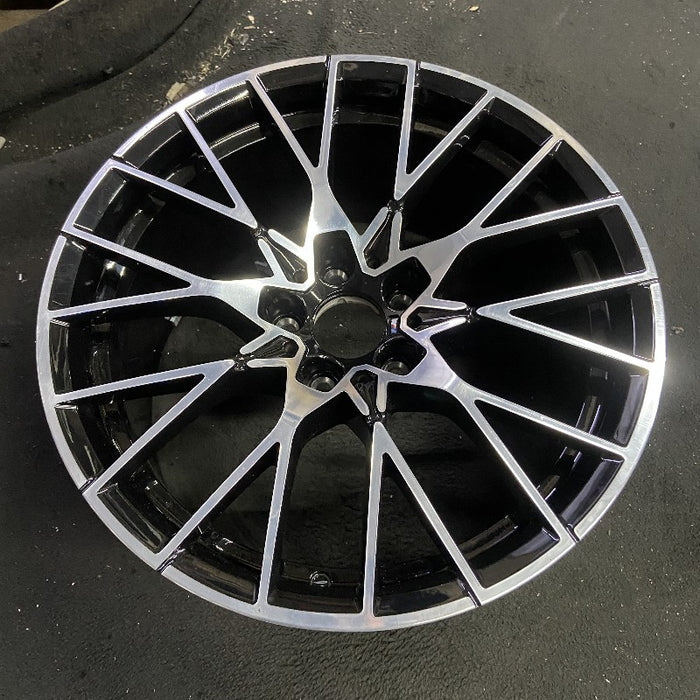 19" BMW M2 19-20 19x10 alloy 20 spoke silver spoke face Original OEM Wheel Rim - View 7