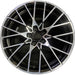 19" BMW M2 19-20 19x10 alloy 20 spoke silver spoke face Original OEM Wheel Rim - Front View