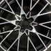 19" BMW M2 19-20 19x9 alloy 20 spoke silver spoke face Original OEM Wheel Rim - Angle View