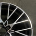 19" BMW M2 19-20 19x9 alloy 20 spoke silver spoke face Original OEM Wheel Rim - Close-Up Detail