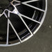19" BMW M2 19-20 19x9 alloy 20 spoke silver spoke face Original OEM Wheel Rim - Back View