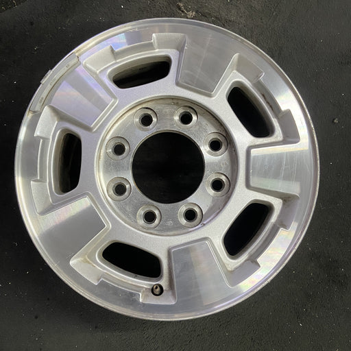 17" SIERRA 2500 PICKUP 11-13 17x7.5, aluminum Original OEM Wheel Rim - Angle View