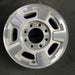 17" SIERRA 2500 PICKUP 11-13 17x7.5, aluminum Original OEM Wheel Rim - Angle View