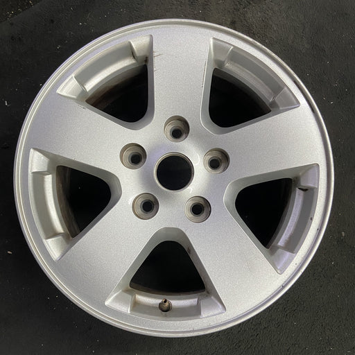 17" DODGE 1500 PICKUP 09-10 17x7, aluminum Original OEM Wheel Rim - Angle View