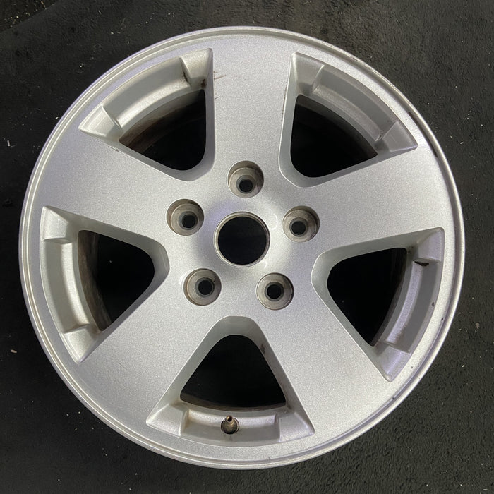 17" DODGE 1500 PICKUP 09-10 17x7, aluminum Original OEM Wheel Rim - Angle View