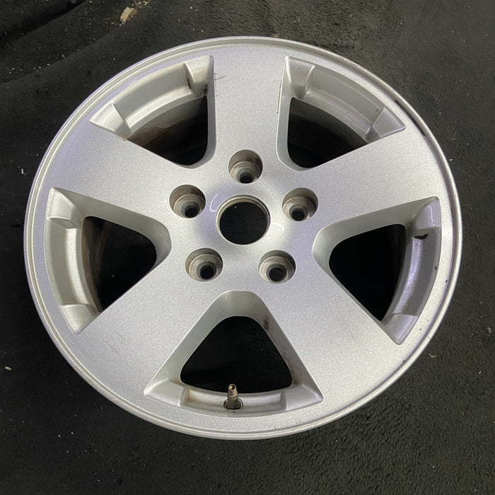 17" DODGE 1500 PICKUP 09-10 17x7, aluminum Original OEM Wheel Rim - Side Profile