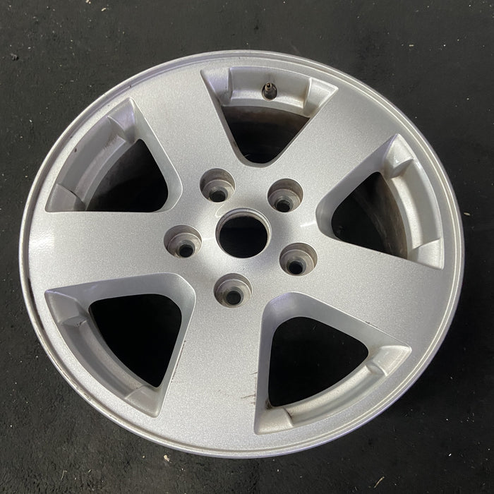 17" DODGE 1500 PICKUP 09-10 17x7, aluminum Original OEM Wheel Rim - Close-Up Detail