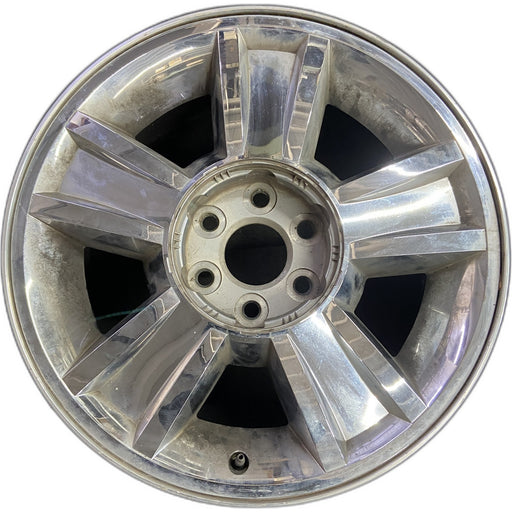 20" AVALANCHE 1500 09-10 20x8.5, 5 spoke, covered lug nuts, grooved spoke - Front View