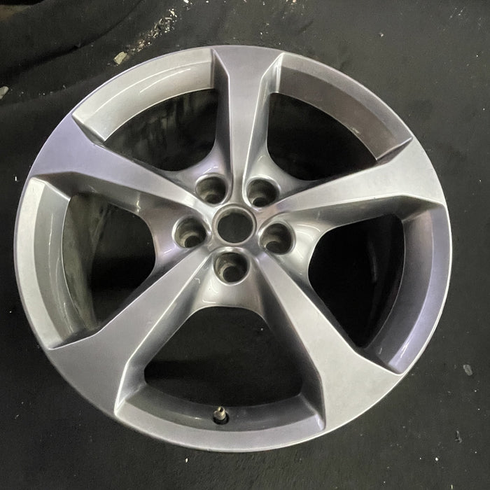 20" CAMARO 13-14 20x9 , , silver, opt R42, midnight silver Original OEM Wheel - Side Profile