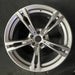 19" BMW M5 18-20 19x9.5, dark gray Original OEM Wheel Rim - Angle View