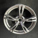 19" BMW M5 18-20 19x9.5, dark gray Original OEM Wheel Rim - Close-Up Detail
