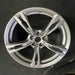 19" BMW M5 18-20 19x9.5, dark gray Original OEM Wheel Rim - Side Profile