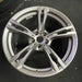 19" BMW M5 18-20 19x9.5, dark gray Original OEM Wheel Rim - Side Profile