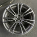 20" BMW M5 18 20x10.5, machined spoke face Original OEM Wheel Rim - Angle View