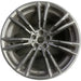 20" BMW M5 18 20x10.5, machined spoke face Original OEM Wheel Rim - Front View