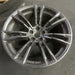 20" BMW M5 18 20x10.5, machined spoke face Original OEM Wheel Rim - Side Profile