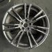 20" BMW M5 18 20x9.5, machined spoke face Original OEM Wheel Rim - Angle View