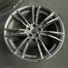 20" BMW M5 18 20x9.5, machined spoke face Original OEM Wheel Rim - Side Profile