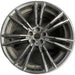 20" BMW M5 18 20x9.5, machined spoke face Original OEM Wheel Rim - Front View