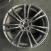 20" BMW M5 18 20x9.5, machined spoke face Original OEM Wheel Rim - Angle View
