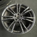 20" BMW M5 18 20x9.5, machined spoke face Original OEM Wheel Rim - Side Profile