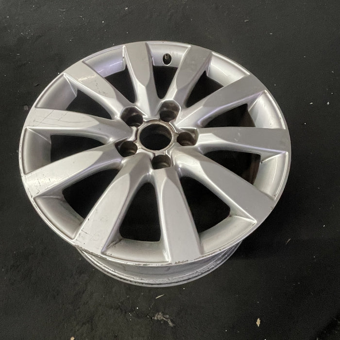 17" AUDI A4 09-12 17x8 Original OEM Wheel Rim - Close-Up Detail