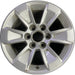 17" SIERRA 1500 PICKUP 19 , 17x8, alloy Original OEM Wheel Rim - Front View